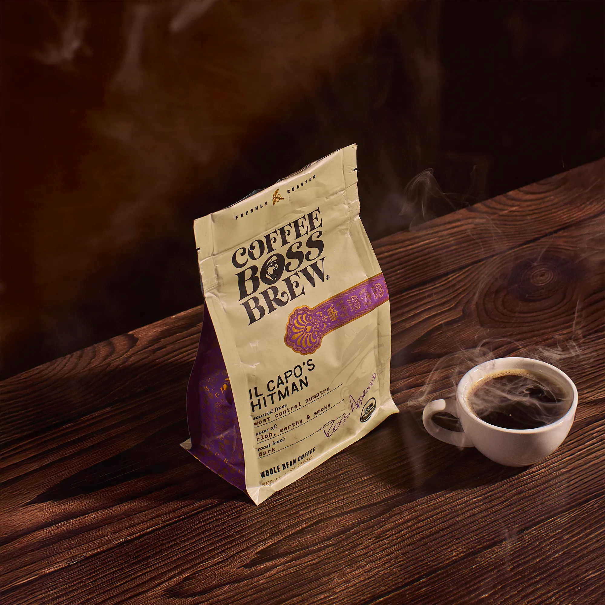 Coffee Boss Brew whole bean coffee — the best coffee gift for mom